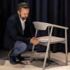 Mike Holland with Leva chair