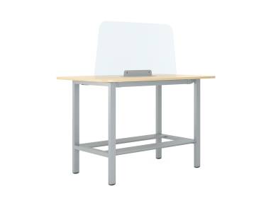 Airtouch Standing Desk Seated Workspace Steelcase