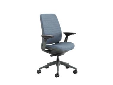 Steelcase Series 2 with Quilted Upholstery on white background