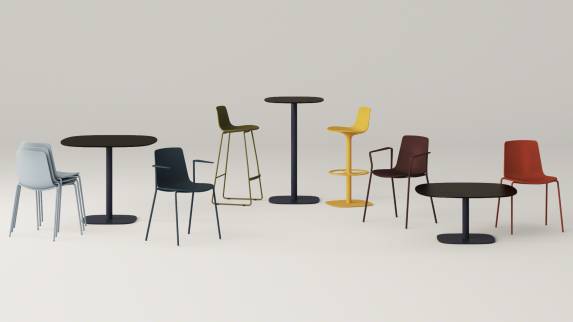 Coalesse Enea Lottus Collection Seating Tables