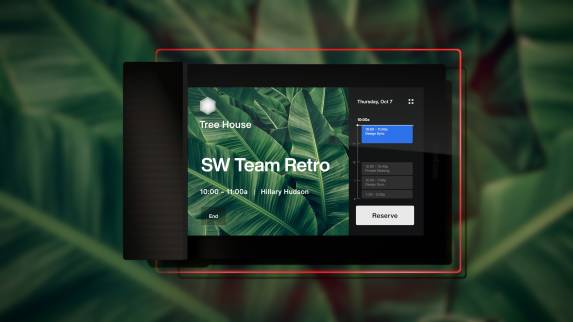 RoomWizard meeting scheduling system