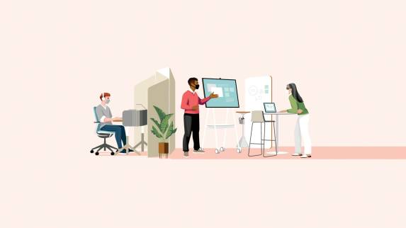 Illustration of The Great Office Reset