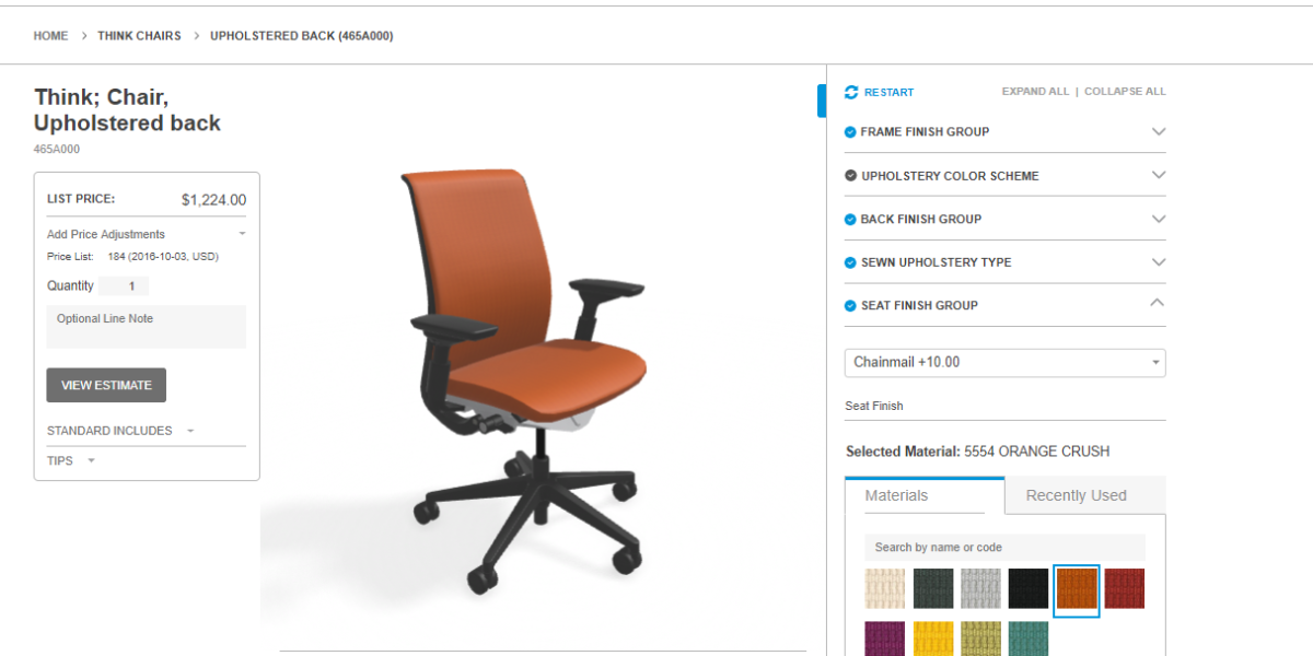 Leap Office Chair Workspace Seating Steelcase