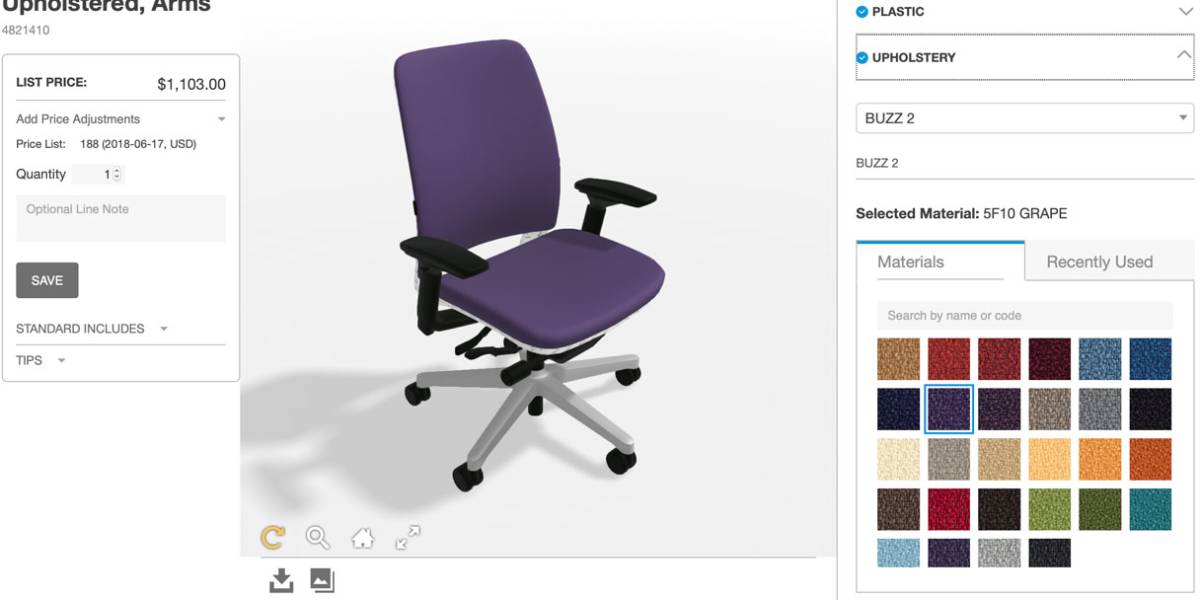 Amia Ergonomic Office Chair Seating Steelcase