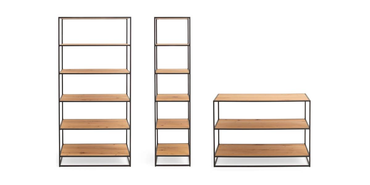West Elm Work Greenpoint Storage Bookshelves 19-0118399 19-0118394 19-0118393