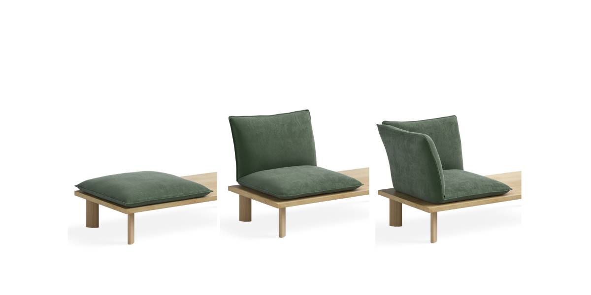 West Elm Work Boardwalk Cushions