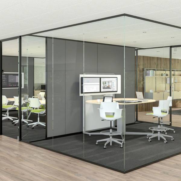 Modular Office Privacy Walls & Glass Partitions Steelcase