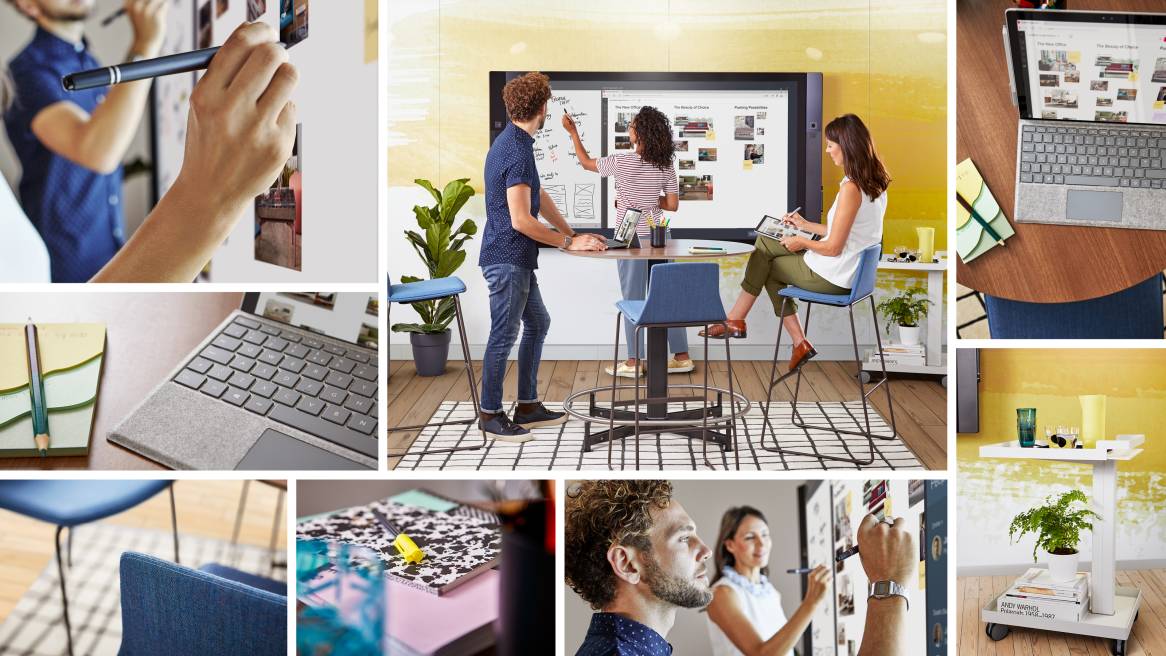 Creative Workspaces Designed To Inspire By Steelcase Microsoft