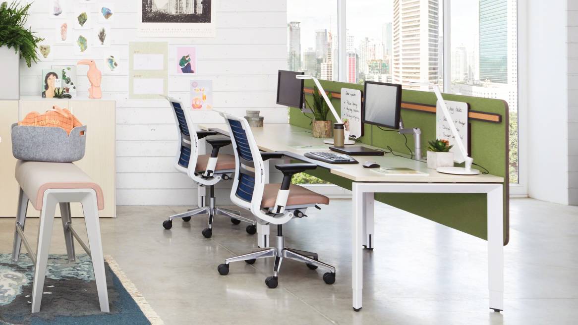 Frameone Desk Office Workstations Steelcase