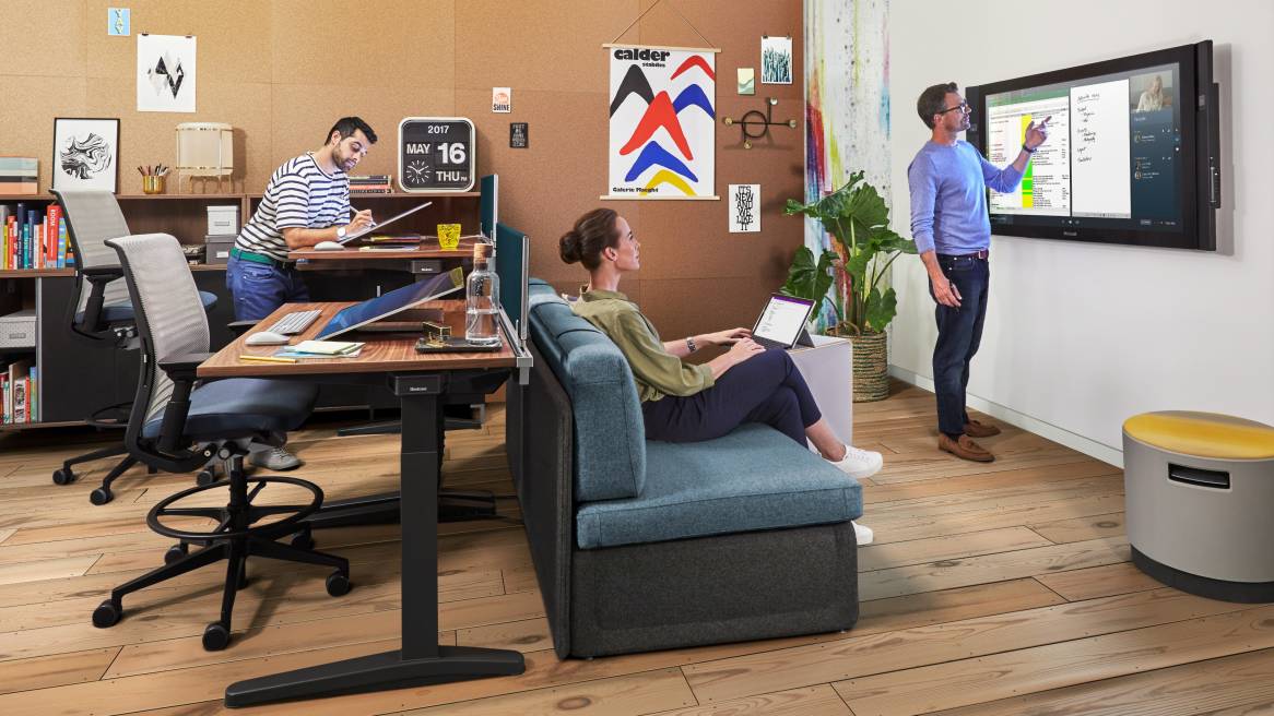 Ology Bureau Bench Ergonomique Reglable En Hauteur Steelcase