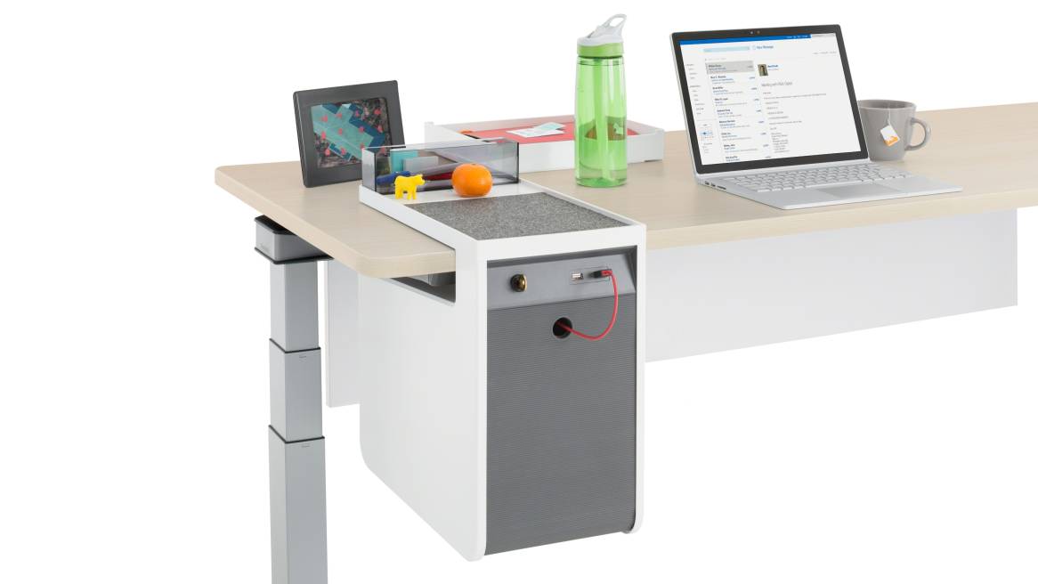 Console Personnelle Caisson De Rangement Bureau Verrouillable Steelcase