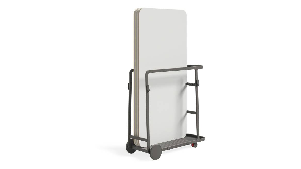 Steelcase Flex Mobile Office Cart & Whiteboard Storage Steelcase