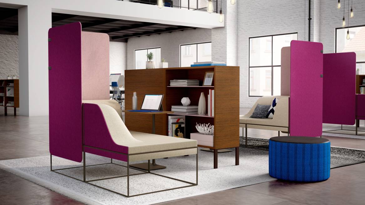 Umami Corner Lounge Seating for Modern Office Steelcase