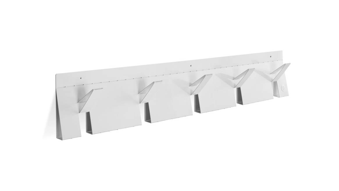 2d 3d Steel Coat Rack By Blu Dot Steelcase