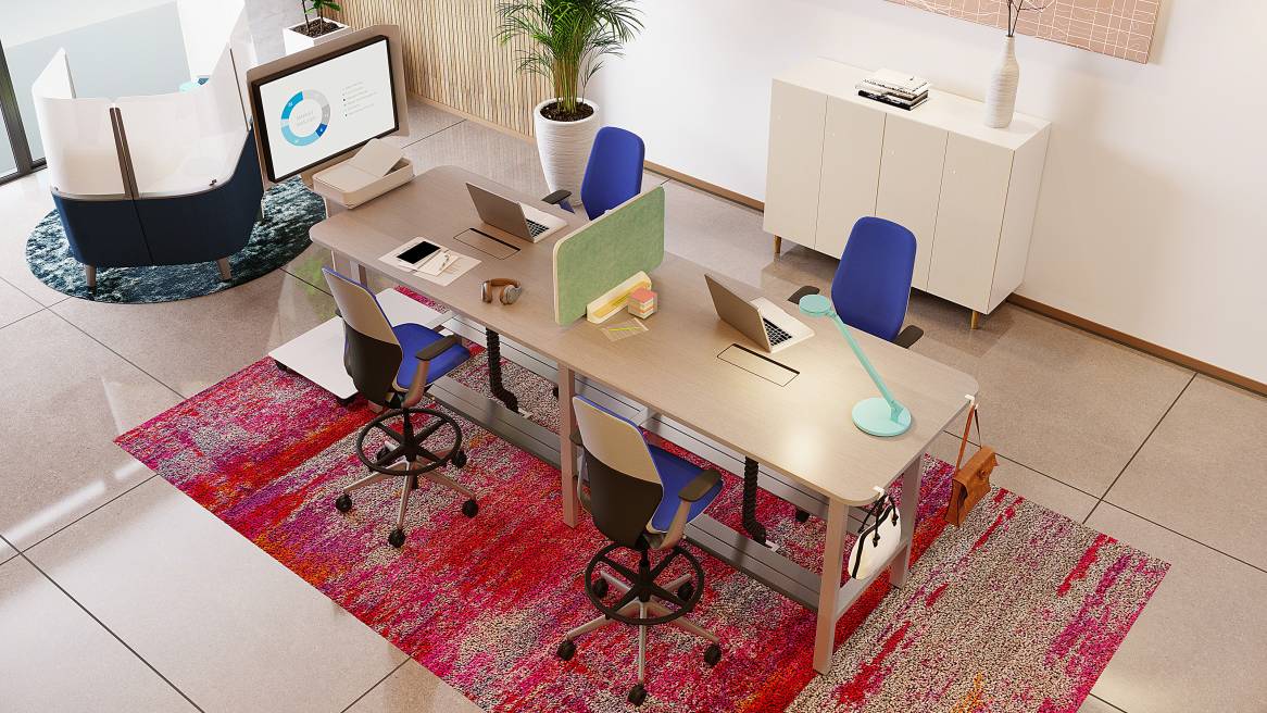 Framefour Workbench Steelcase