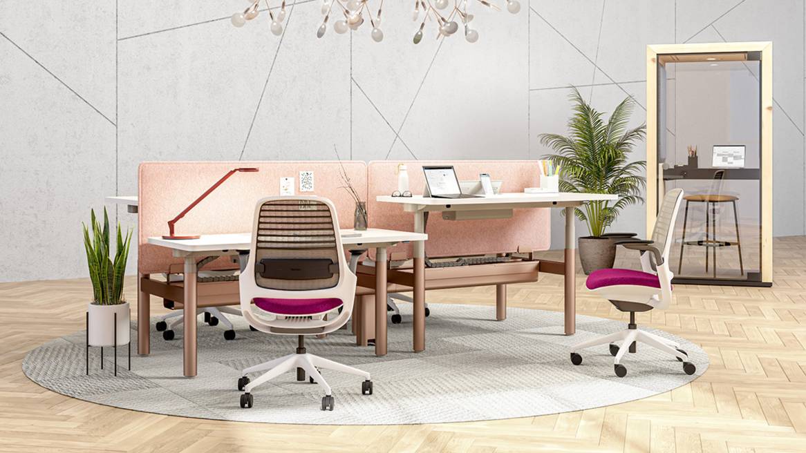 Height Adjustable Desks Sit Stand Workstations Steelcase