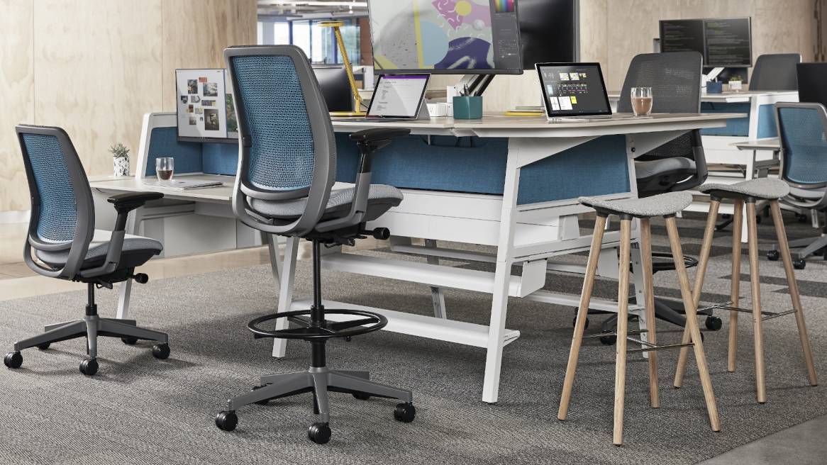 Amia Ergonomic Task Chair With Adjustable Arms Steelcase