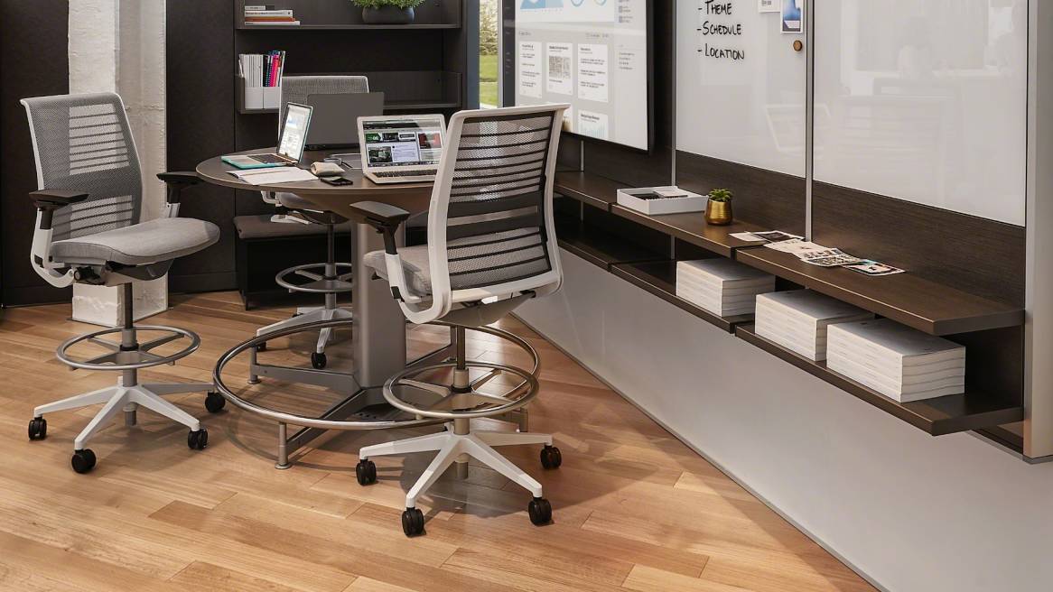 Think Adjustable Office Chair With Lumbar Support Steelcase