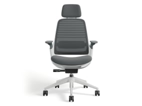 Headrest option on Steelcase Series 1 desk chair