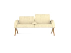 MN_K Sofa 2 seater with armrests