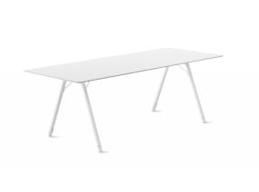 Potrero415 Tische Auf weißem Hintergrund