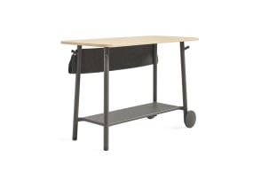 Steelcase Flex Tische Auf weißem Hintergrund