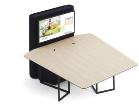 Fielding Worktables Orangebox Meeting + Classroom Tables On White