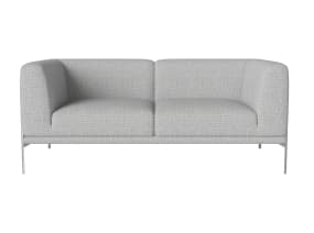 Caisa 2 seater sofa on white background