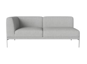 Caisa sofa with 2-seater end element