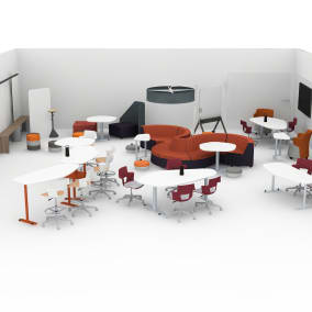 Steelcase Elbrook Steelcase Flex Collection Steelcase B-Free Cube Steelcase Brody Footrest Steelcase Turnstone Shortcut Steelcase Turnstone Campfire Orangebox Skomer Smith System Oodle Smith System Planner Polyvision Flow Polyvision Motif