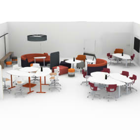 Steelcase Elbrook Steelcase Flex Collection Steelcase B-Free Cube Steelcase Brody Footrest Steelcase Turnstone Shortcut Steelcase Turnstone Campfire Orangebox Skomer Smith System Oodle Smith System Planner Polyvision Flow Polyvision Motif