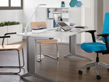 Fusion desk and Let's B chair