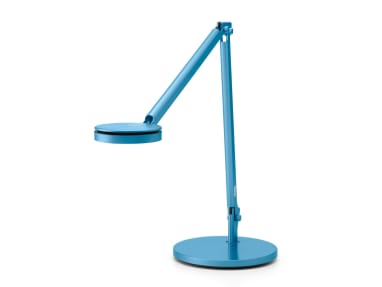 blue dash Lamp on white