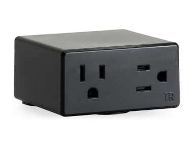 close up to a powerstrip intro cube