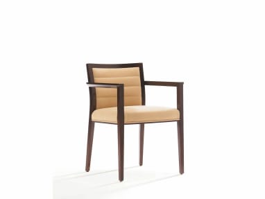 Kathryn Fully Upholstered Back Chair with Ribbed Upholstery
