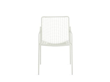 White outdoor EMU Rio R50 Armchair on white background