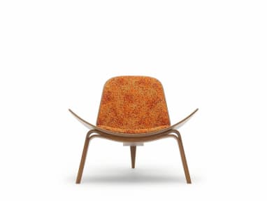 Carl Hansen Shell Lounge Chair CH07, Oak