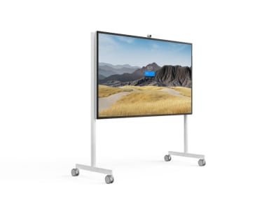 Steelcase Roam Collection Mobile Stand for the Microsoft Surface Hub 85" on-white