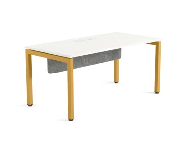 Ottima Portico Desk on white background