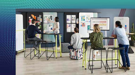 Tribus modernes Steelcase Flex