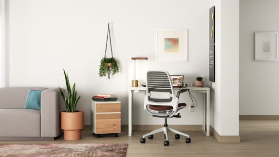 environment image showing Series 1 chair in work from home setting