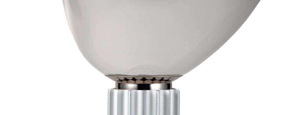 Taccia LED - Methacrylate Diffuser, Anodized Silver