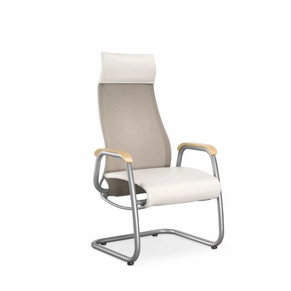 Empath Medical Recliner Chair with Wheels for Patients Steelcase