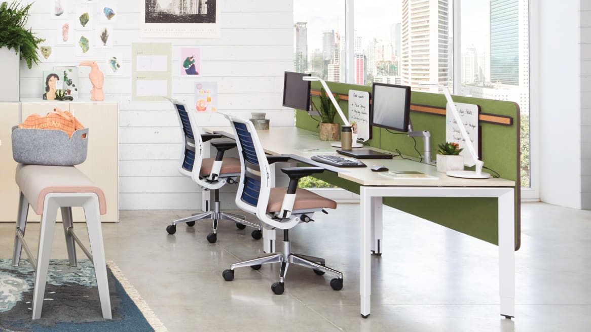 FrameOne Desk & Office Workstations - Steelcase