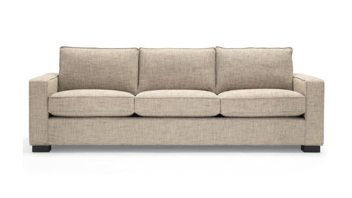 carson modern sofa by mitchell gold bob williams steelcase