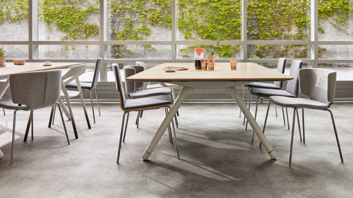 Potrero415 Work-Height Rectangular Conference Table,  48