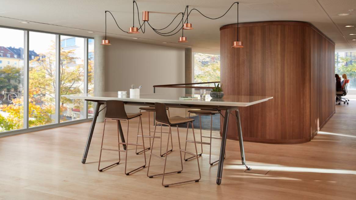 Potrero415 Work-Height Rectangular Conference Table,  48