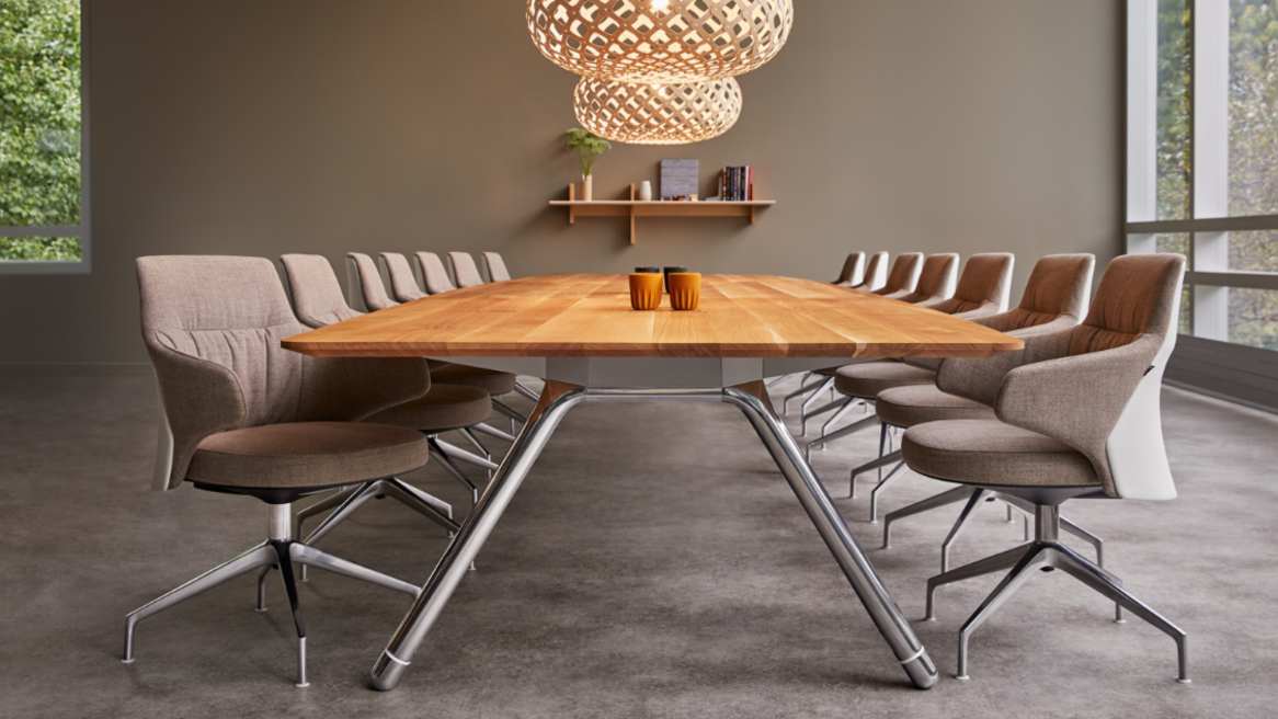 Potrero415 Work-Height Rectangular Conference Table,  48