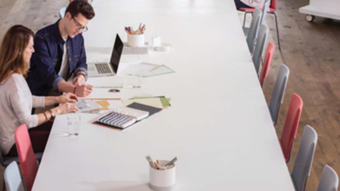 Potrero415 Work-Height Rectangular Conference Table,  48