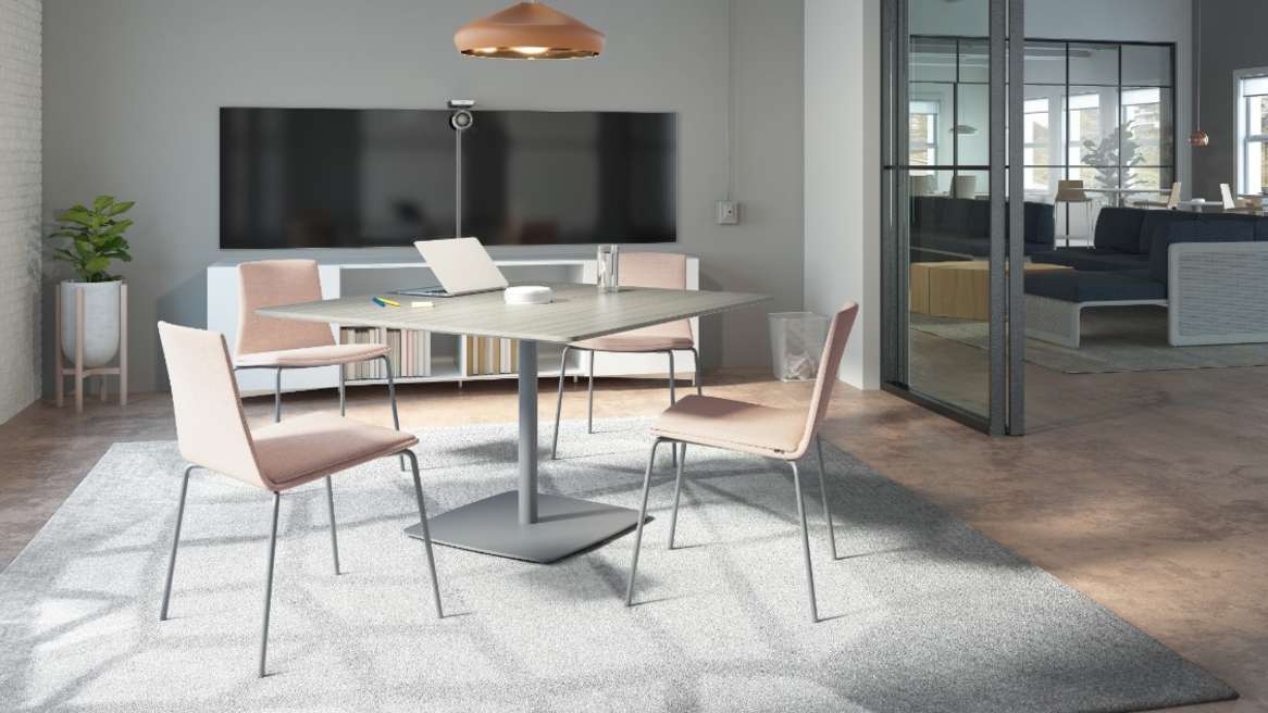 Montara650 Wood Shell Chair with Upholstered Seat